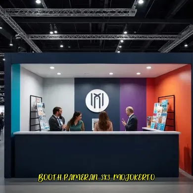 Booth Pameran 3x3 Mojokerto
